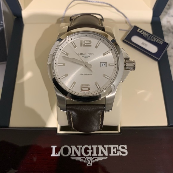 Longines Conquest Men’s Quartz Watch 43 mm